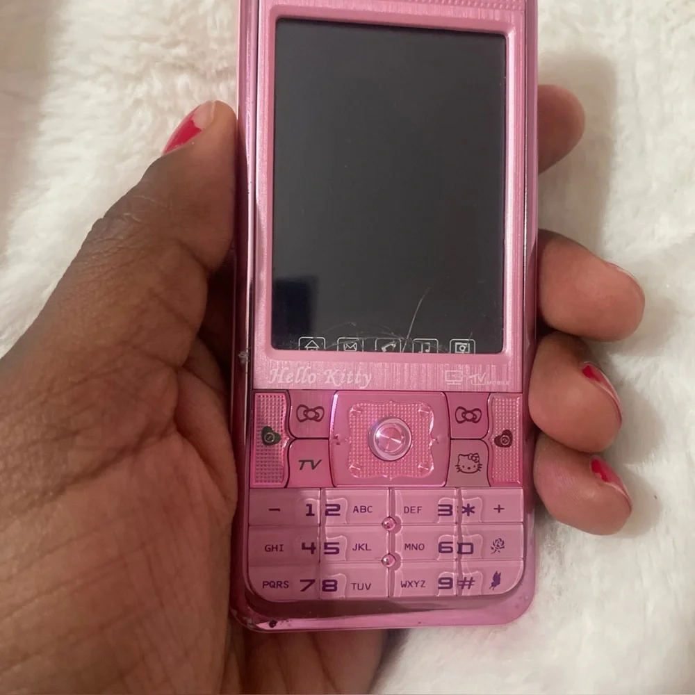 RARE Hello Kitty Kisen K3000 Cell Mobile Phone HK LIMITED EDITION 💕💕💕
